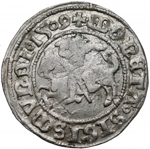 Sigismond Ier le Vieux, demi-gros Vilnius 1509 - avec fourreau