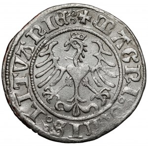 Zygmunt I Stary, Półgrosz Wilno 1509 - punkt pod koniem