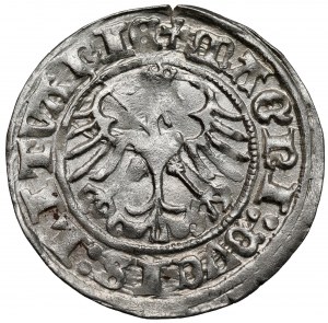 Sigismond Ier le Vieux, demi-penny Vilnius 1511 - deux cercles après la date