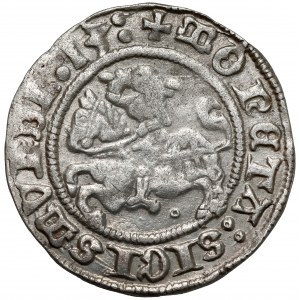 Zygmunt I Stary, Półgrosz Wilno 1513 - kółko pod koniem
