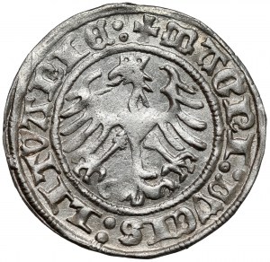 Sigismond Ier le Vieux, demi-penny Vilnius 1514