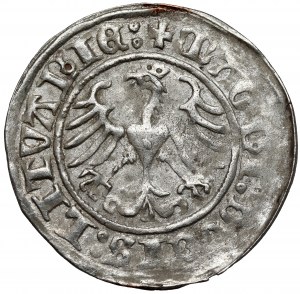 Sigismond Ier le Vieux, demi-penny de Vilnius 1516 - La poursuite entre les cercles