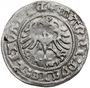 Sigismond Ier l'Ancien, demi-penny Vilnius 1518 - erreur 158 - très rare