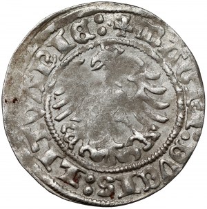 Sigismund I the Old, Vilnius 1518 half-penny - MONTEA error - rare Pogo