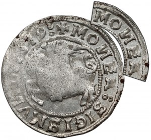 Sigismund I the Old, Half-penny Vilnius 1519 - MONEA error