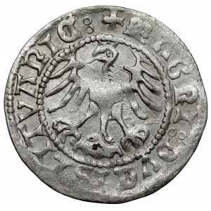 Zygmunt I Stary, Półgrosz Wilno 1519 - renesans/gotyk - odwrócone 'N'