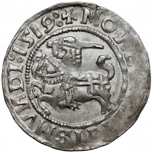 Sigismond Ier le Vieux, Półgrosz Wilno 1519 - lettres 