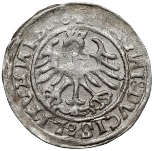 Sigismund I the Old, Half-penny Vilnius 1520 - abbreviated date 520
