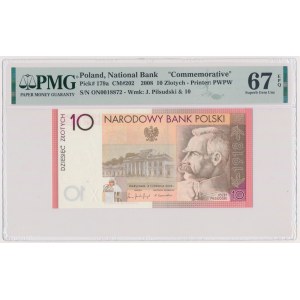 10 zł 2008 Józef Piłsudski - ex. Parchimowicz