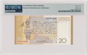 20 zl 2009 Juliusz Słowacki - ex. Parchimovich