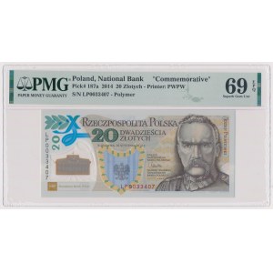 20 zł 2014 100. rocznica utworzenia Legionów - ex. Parchimowicz