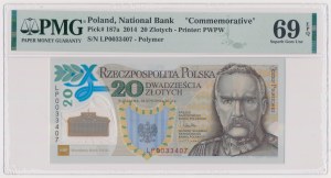 20 zl 2014 100th Anniversary of the Legions - ex. Parchimovich