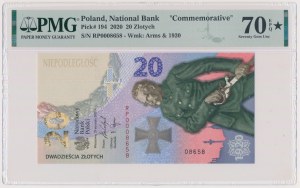 20 zl 2020 Battle of Warsaw 1920 - ex. Parchimowicz