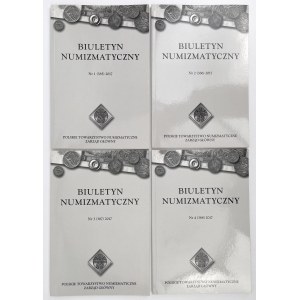 Biuletyn numizmatyczny 2017 - Komplet (4szt)