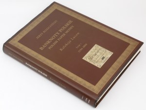 LUCOW Collection Volume I, Polish Banknotes 1794-1866 - with dedication by J. Lucow
