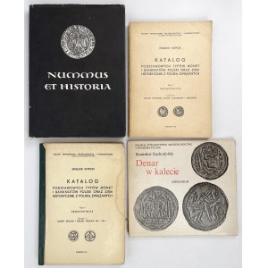 Mennictwo średniowieczne - zestaw literatury (4szt)