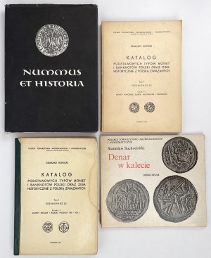 Monnaie médiévale - set de littérature (4pc)