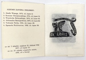 Ekslibrisy Bibliofilów Ślaskich - Pamiątka Zjazdu Bibliofilów Polskich, Lublin 1985