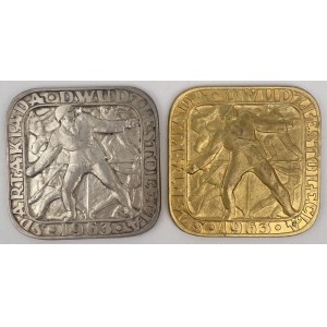 Plakiety / Medale 1963 - Spartakiada Dwudziestolecia