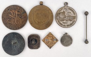 II RP, Commemorative badges and medals - set (8pcs)