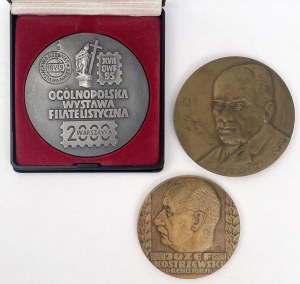 Pologne, Médailles commémoratives 1975-2000 - set (3pcs)