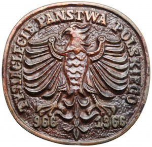 Médaille du millénaire de l'État polonais 1966 - original
