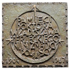 Plakieta / Medal Władysław Terlecki 1904-1967 - numizmatycy polscy