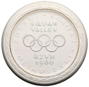 Polish Olympic Committee medal - Rome 1960 - Squaw Valley