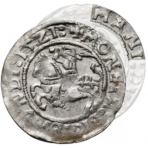 Zygmunt I Stary, Półgrosz Wilno 1521 - błąd MANI