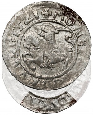 Sigismund I the Old, Half-penny Vilnius 1521 - DVCI - rarity