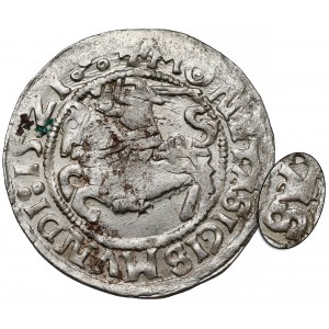 Zygmunt I Stary, Półgrosz Wilno 1521 - bez dwukropka po MONETA