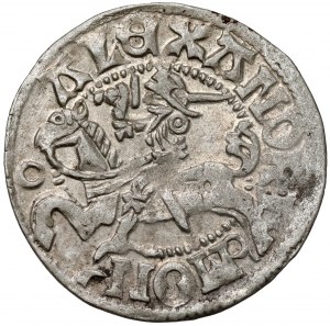 Alexander Jagiellonian, Vilnius half-penny - circle in front of MON