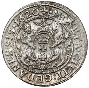 Sigismond III Vasa, Ort Gdansk 1620 - rare
