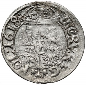 Sigismond III Vasa, 3 crores Cracovie 1618 - rare