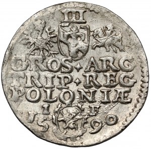 Sigismund III Vasa, Troika Olkusz 1590 - unprecedented bust