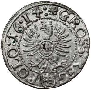Sigismond III Vasa, Grosz Kraków 1614