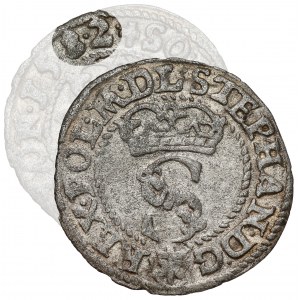 Stefan Batory, Szeląg Olkusz 1582 - BŁĄD w dacie 8•2