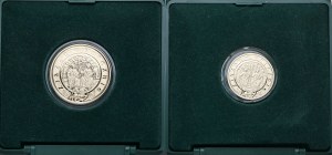 100 and 200 zloty 2000 Gniezno Convention - set (2pcs)
