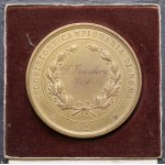 Włochy, Medal nagrodowy, Rzym 1926 - D. Grünberg, Łódź