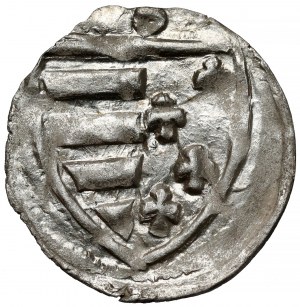 Ludwik Andegawenski, Denar Cracovie - lettre O