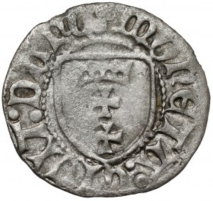 Casimir IV Jagiellonian, Szeląg Gdansk - aigle sans couronne