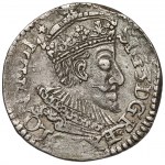 Zygmunt III Waza, Trojak Olkusz 15933 - ruszt z lewej - b.rzadki
