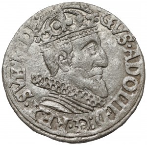 Gustaw II Adolf, Trojak Elbląg 1631