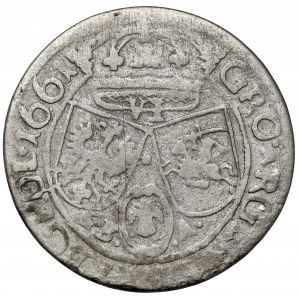 Jan II Kazimierz, Szóstak Lwów 1661 GBA