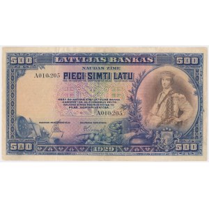 Łotwa, 500 Latu 1929