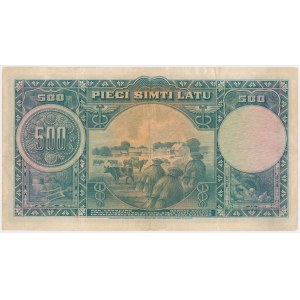 Łotwa, 500 Latu 1929