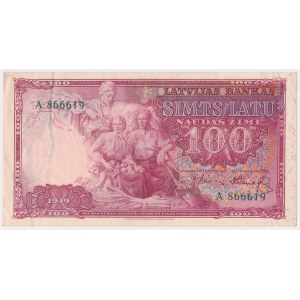 Łotwa, 100 Latu 1939