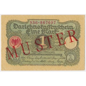 Niemcy, 1 Mark 1920 - MUSTER