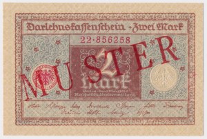 MUSTER, Germany, 2 Mark 1920