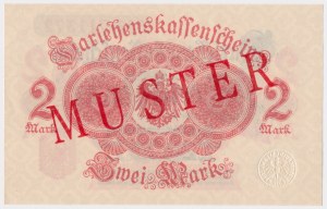 MUSTER, Germany, 2 Mark 1914